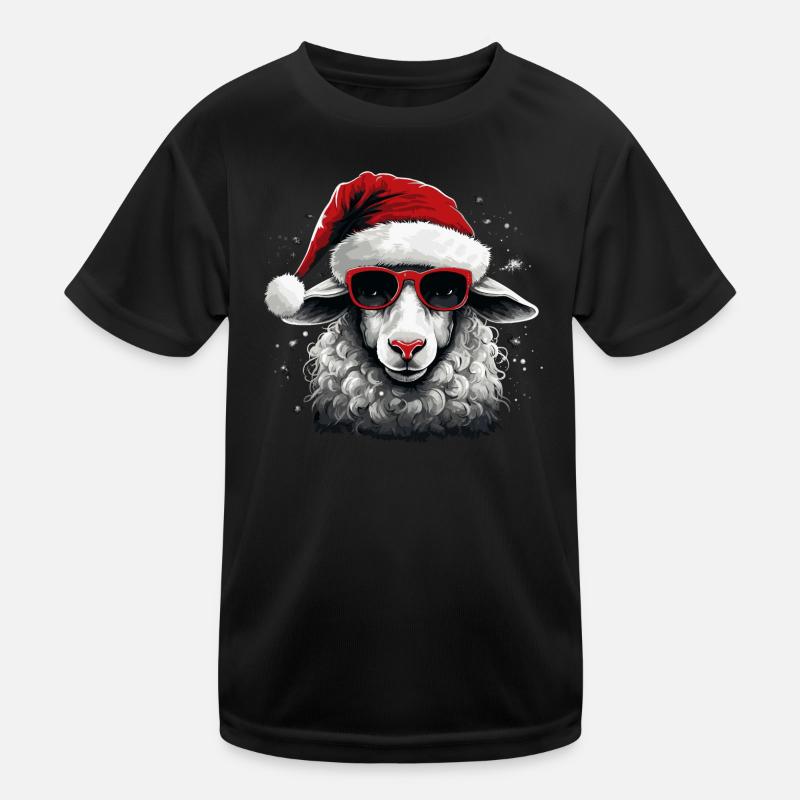 Moutons de Noël T-shirt sport Enfant