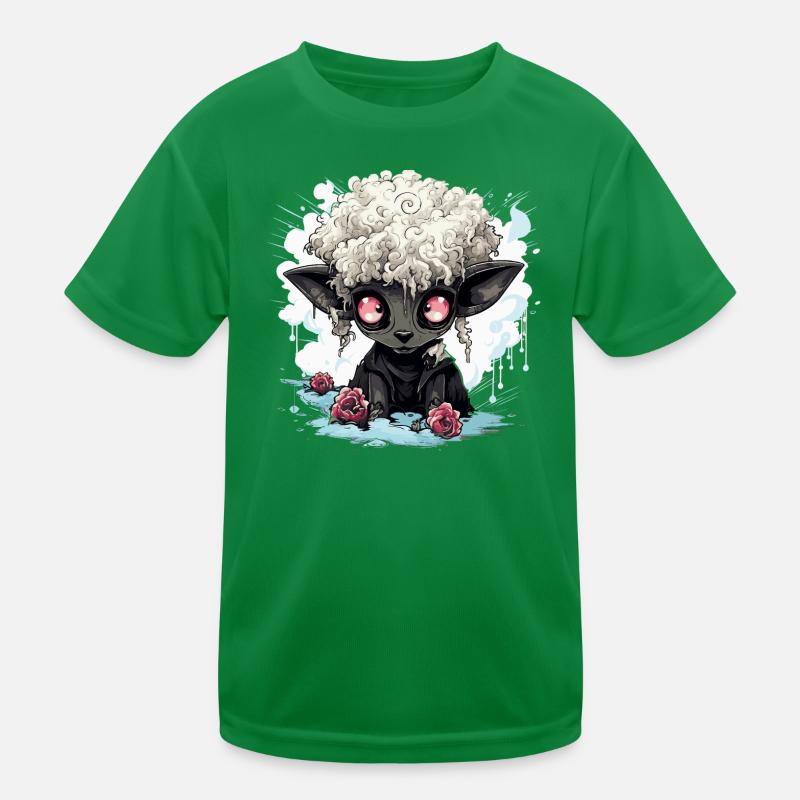 Mouton noir T-shirt sport Enfant