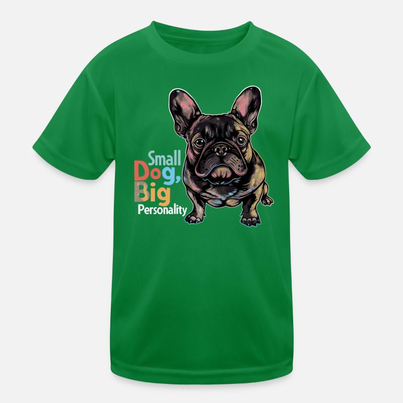 Bouledogue français mignon T-shirt sport Enfant