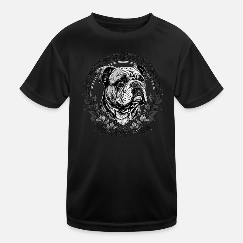 Bouledogue anglais T-shirt sport Enfant