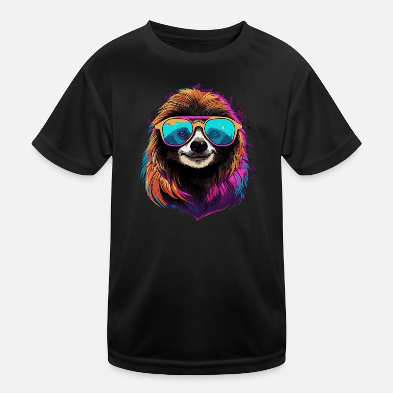 Cool Sloth Kids Functional T-Shirt