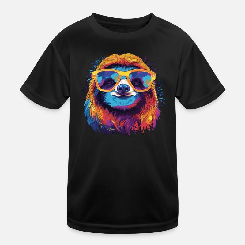 Cool Sloth Kids Functional T-Shirt