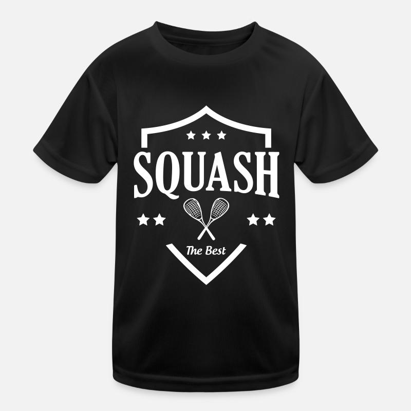 Squash / Sport - Kids Functional T-Shirt - black