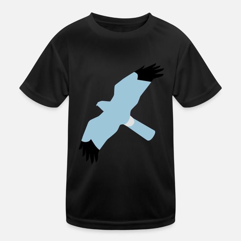 BAWC HHD Splat Design v3F - Kids Functional T-Shirt - black
