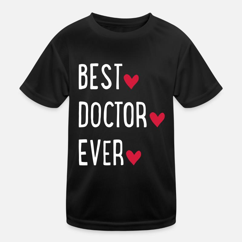 Arzt Kinder Funktions-T-Shirt