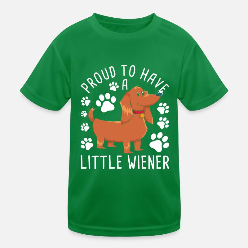 teckel T-shirt sport Enfant