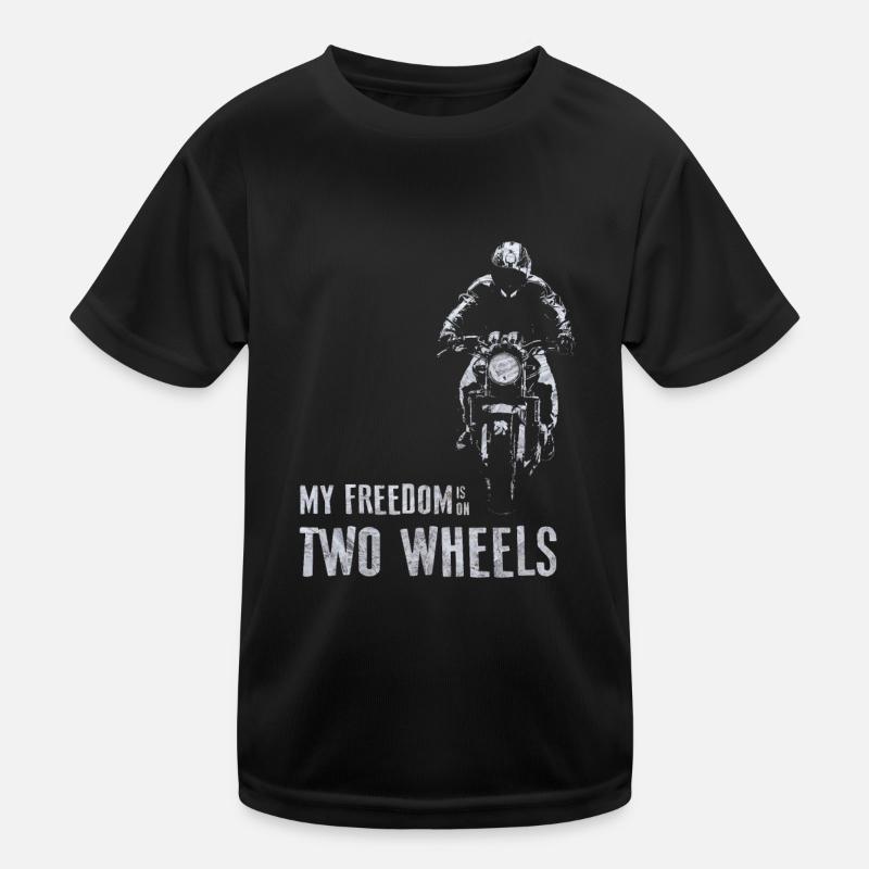 Motorcycle Kids Functional T-Shirt