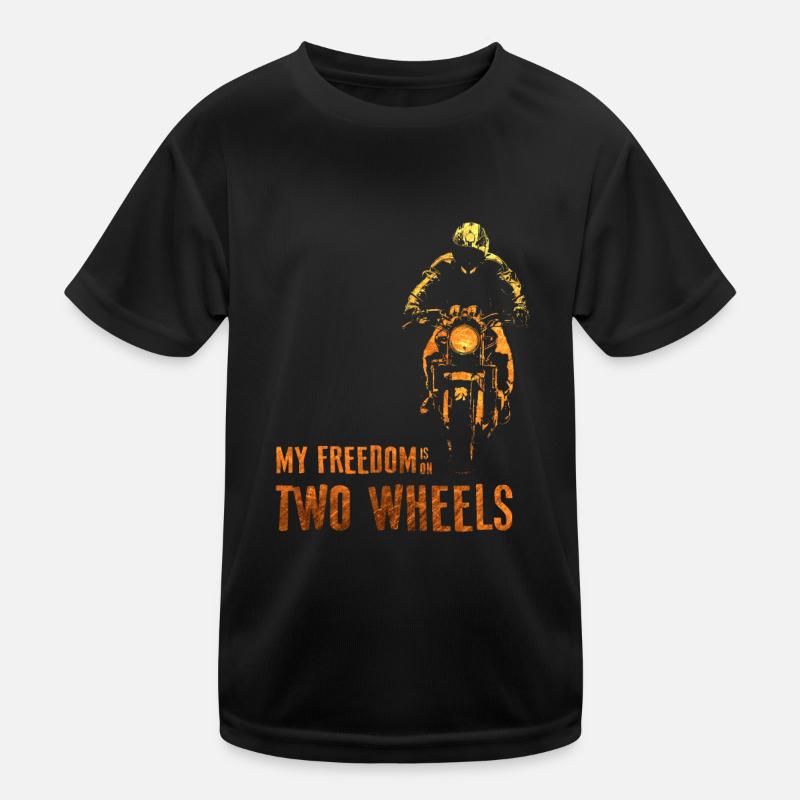 Motorcycle Kids Functional T-Shirt