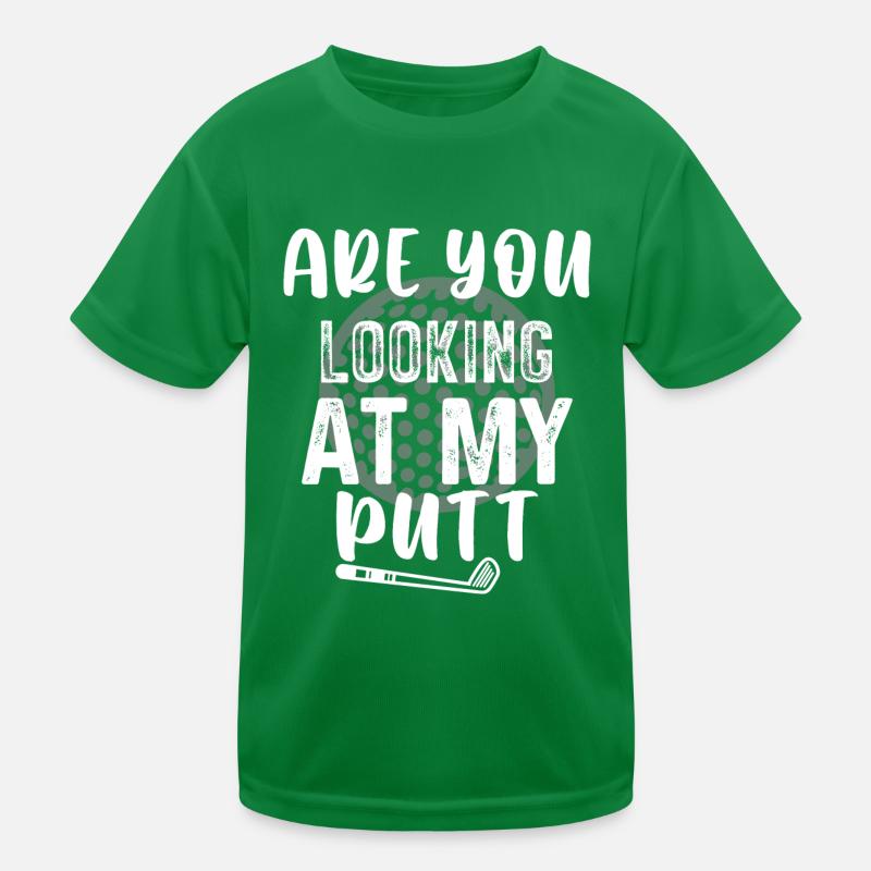 Regardez-vous mon putt - Golf T-shirt sport Enfant