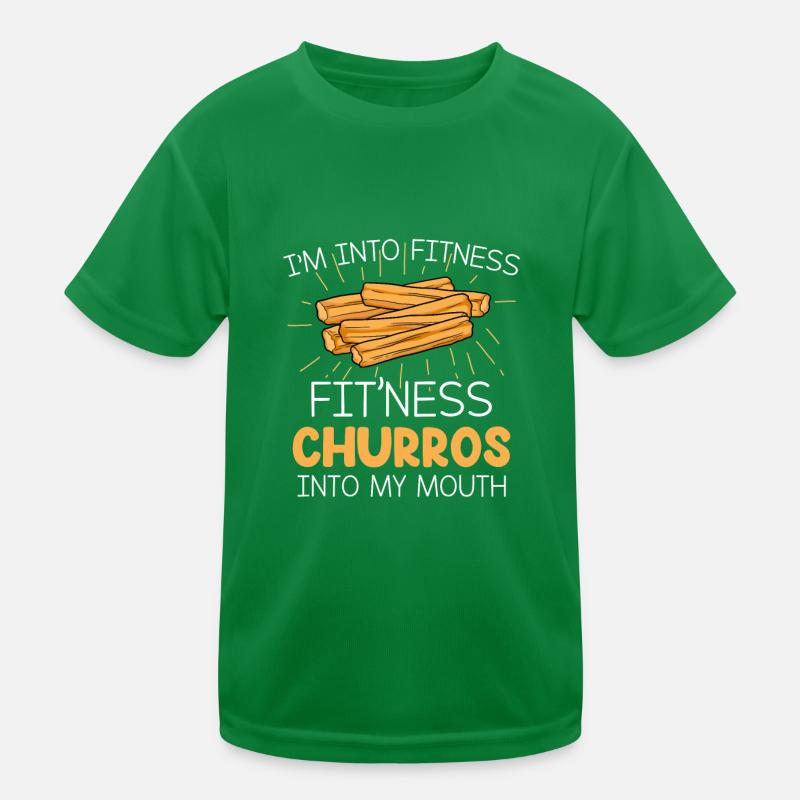 Churro Geschenk Mexico Essen Kinder Funktions-T-Shirt