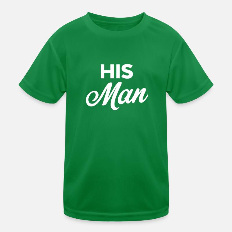 Sein Mann Kinder Funktions-T-Shirt