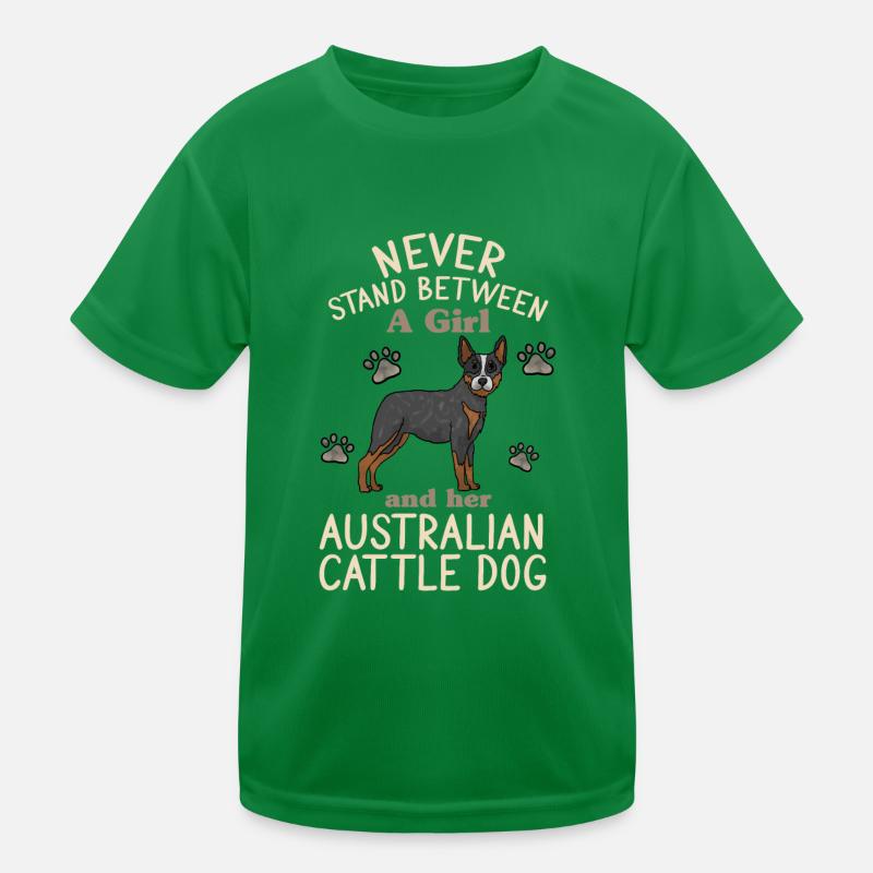 Bouvier australien T-shirt sport Enfant