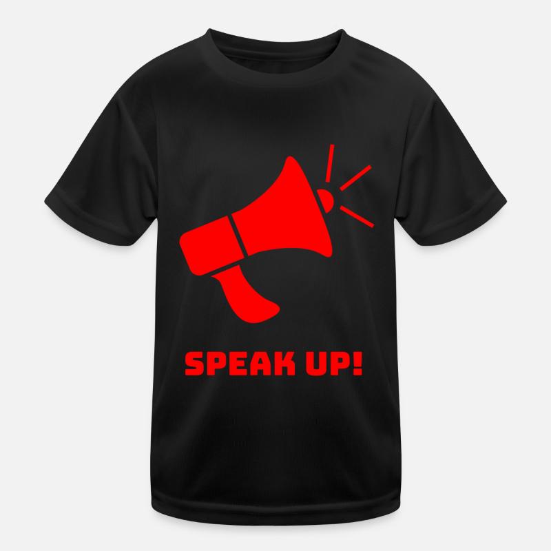 Speak Your Mind Kids Functional T-Shirt