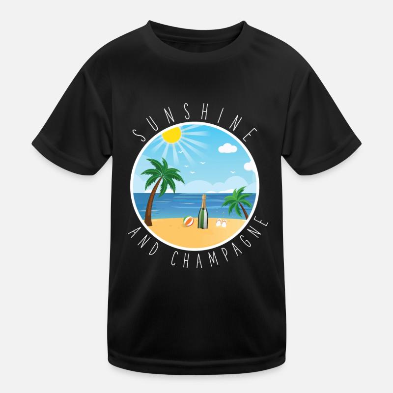 ensoleillement et T-shirt sport Enfant