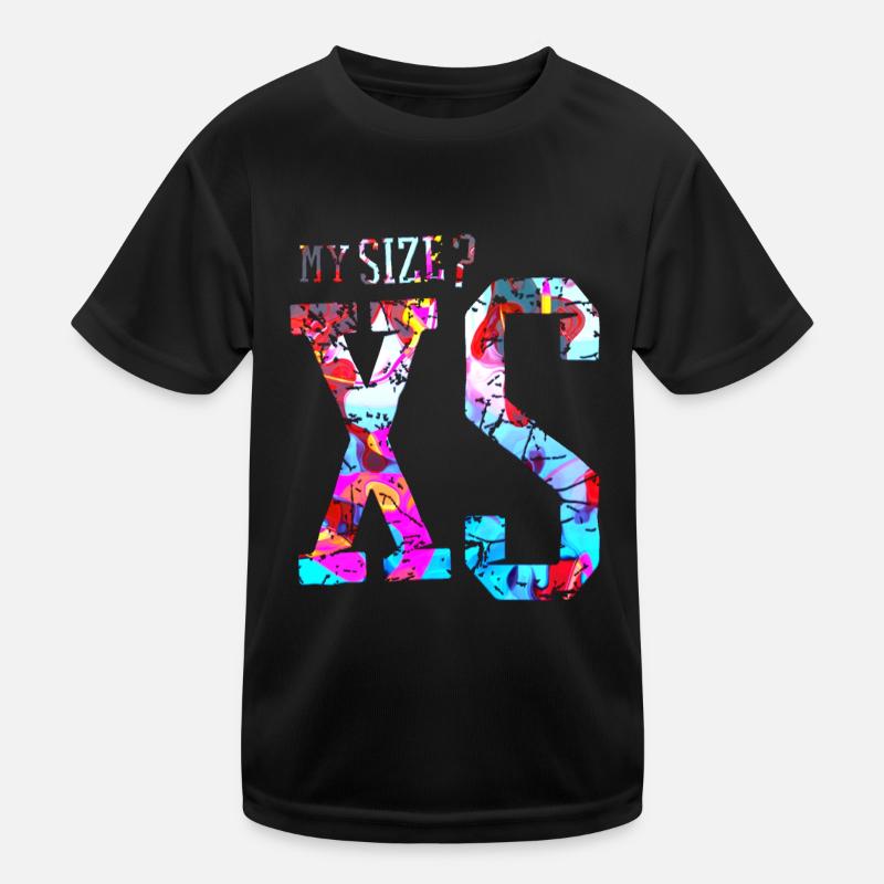 Respectez mon corps, ma taille, citation, humour, amour drôle T-shirt sport Enfant