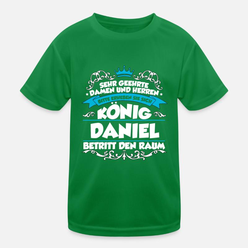 Daniel Name Design Kinder Funktions-T-Shirt