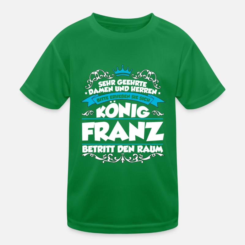 Franz Name Design Kinder Funktions-T-Shirt