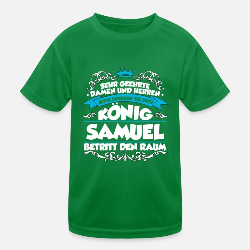 Samuel Name Design Kinder Funktions-T-Shirt