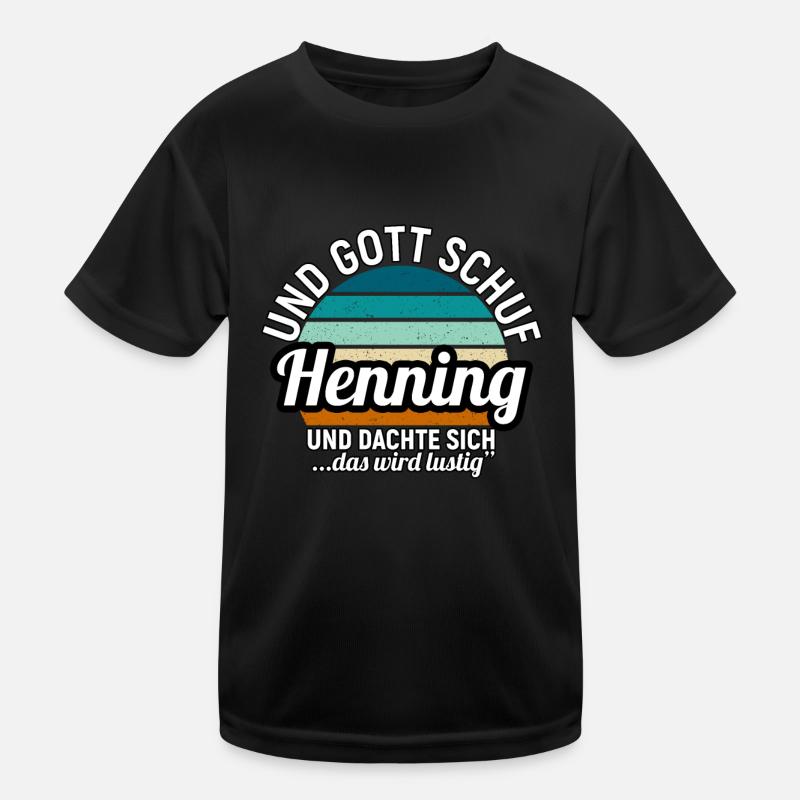 Henning Kinder Funktions-T-Shirt