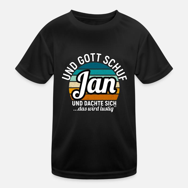 Jan Kinder Funktions-T-Shirt