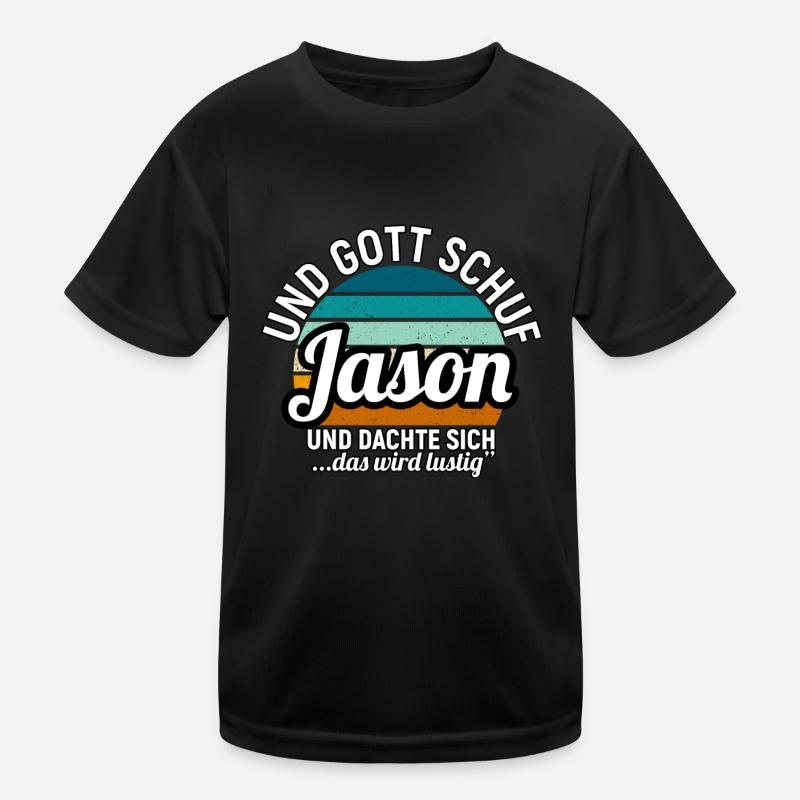 Jason Kinder Funktions-T-Shirt
