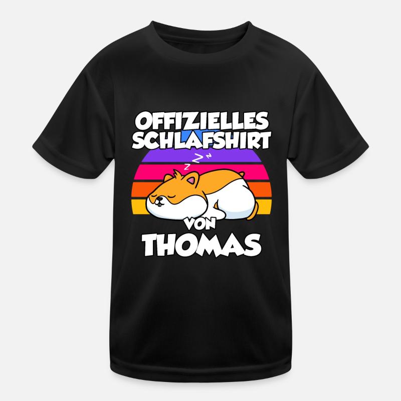 Offizielles Schlafshirt Von Thomas Kinder Funktions-T-Shirt