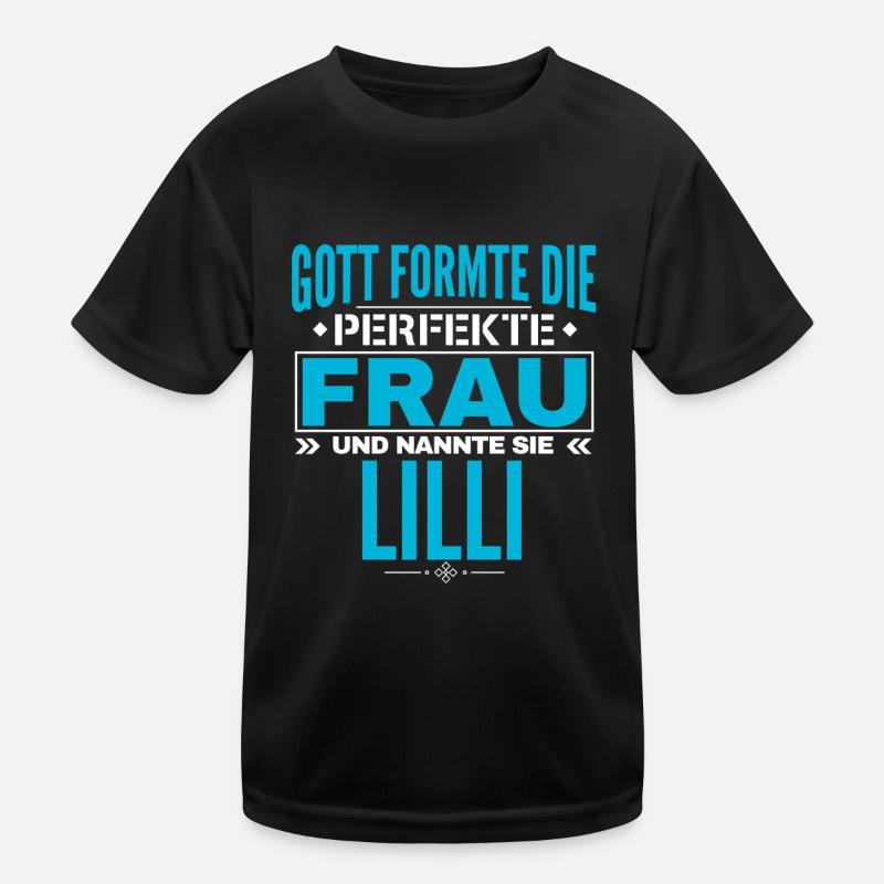 Lilli Name Design Kinder Funktions-T-Shirt