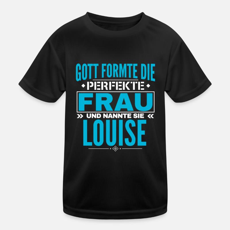 Conception du nom Louise T-shirt sport Enfant