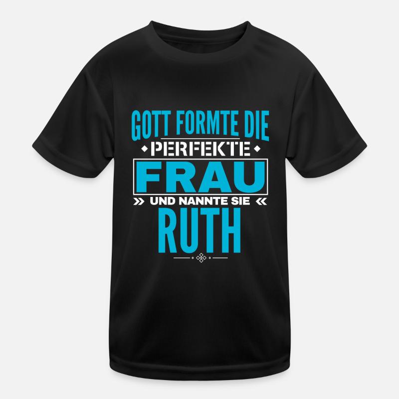 Ruth Name Design Kinder Funktions-T-Shirt