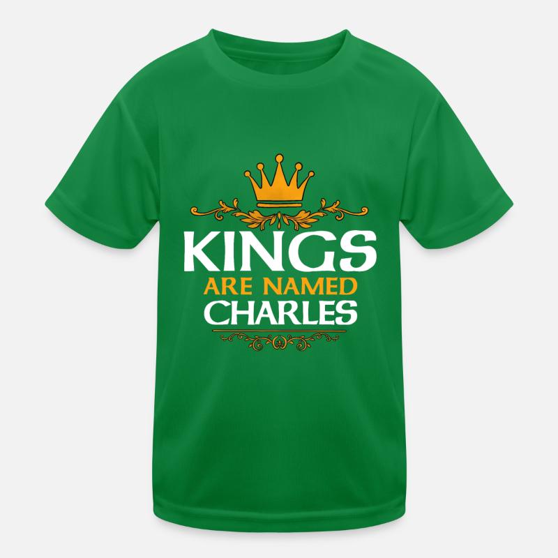 Charles Kinder Funktions-T-Shirt