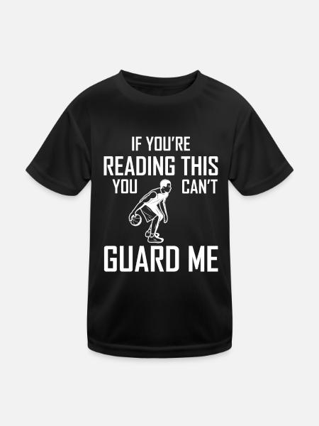 Basket-ball - T-shirt sport Enfant - noir - Devant