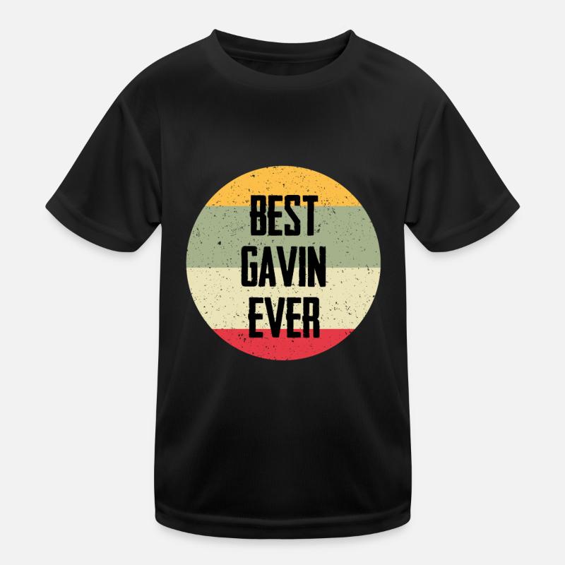 Best Gavin Ever Kinder Funktions-T-Shirt