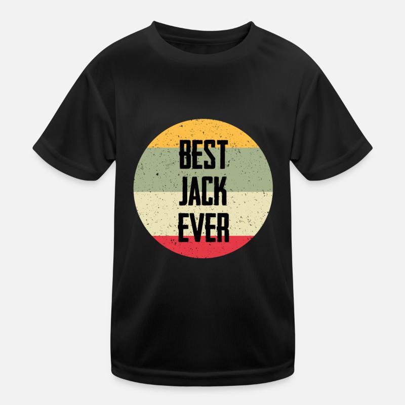 Best Jack Ever Kids Functional T-Shirt