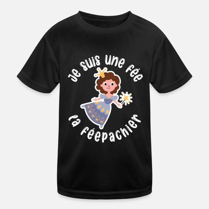 Ich bin eine Fee Die Fee Pachier Fee - Lustiger Humor Kinder Funktions-T-Shirt