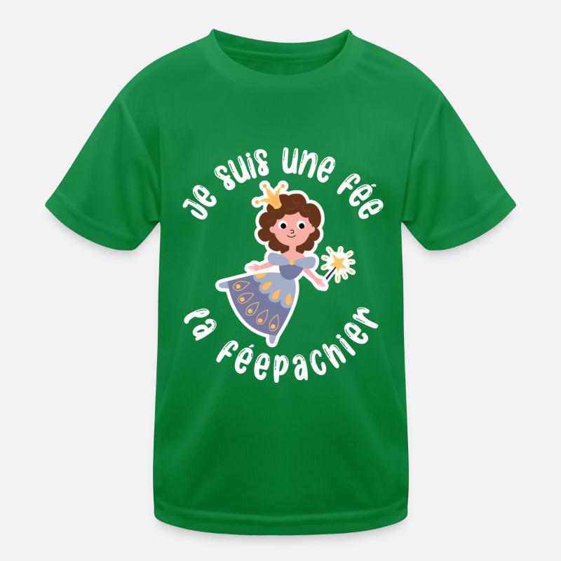 Ich bin eine Fee Die Fee Pachier Fee - Lustiger Humor Kinder Funktions-T-Shirt