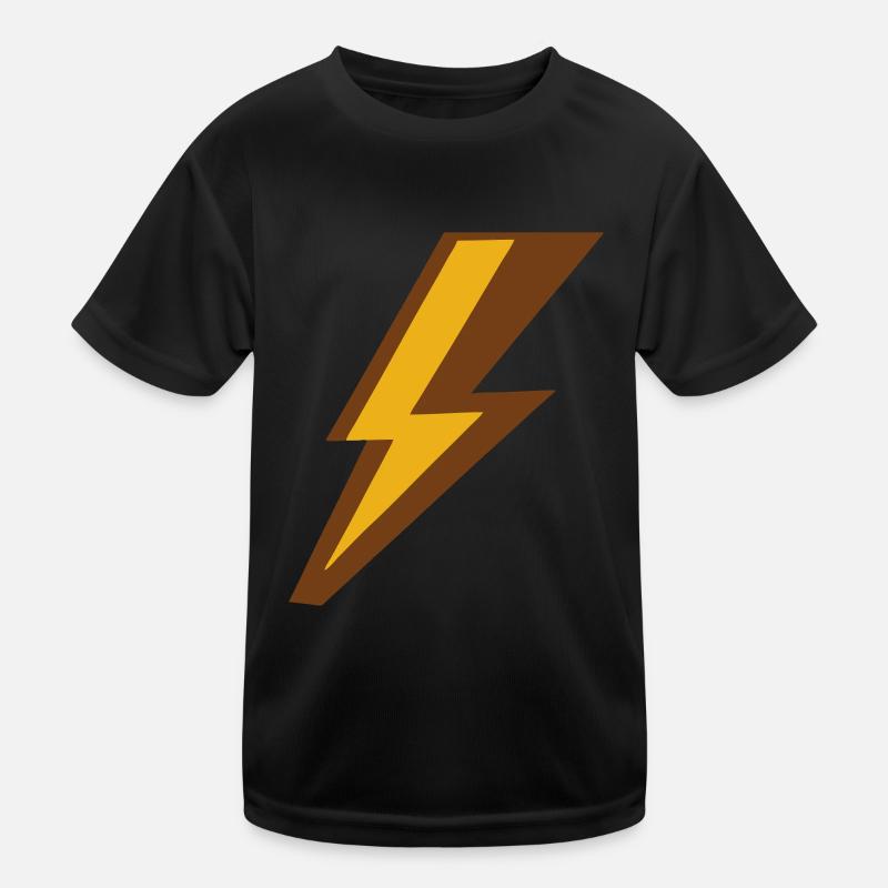 colored flash Kids Functional T-Shirt