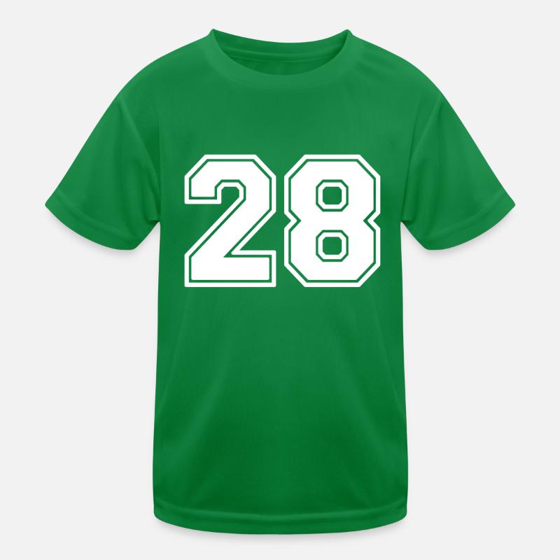 28 Kinder Funktions-T-Shirt