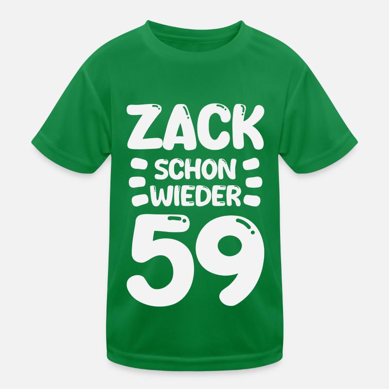 Zack 59 encore ! Anniversaire T-shirt sport Enfant