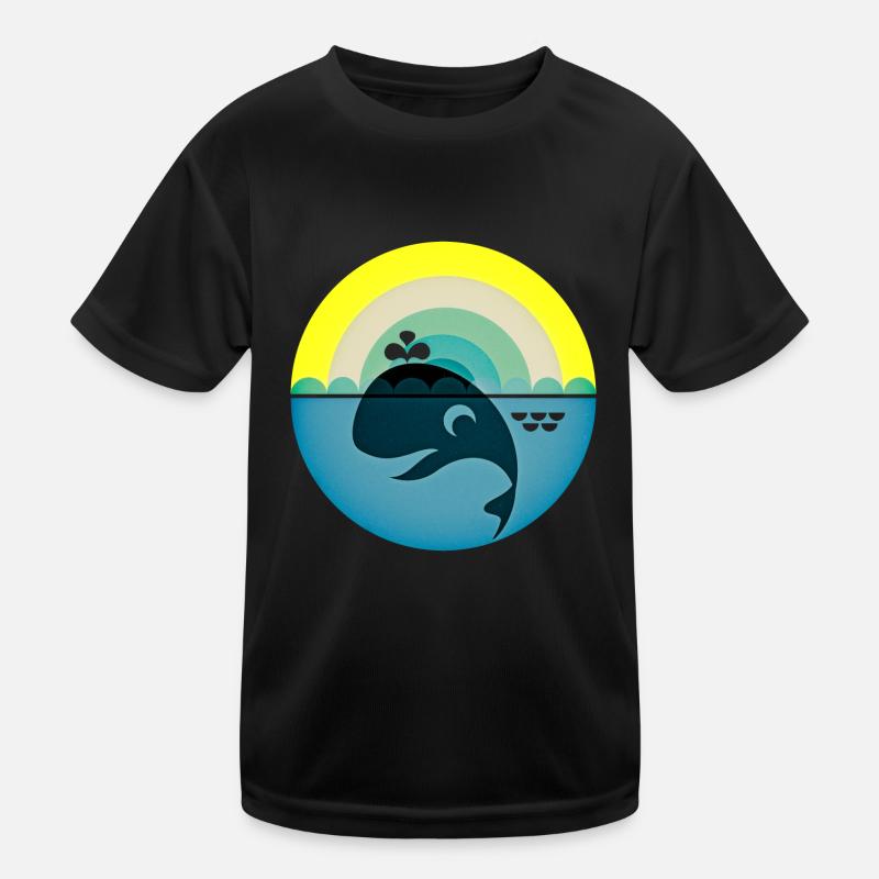 Wal Kinder Funktions-T-Shirt