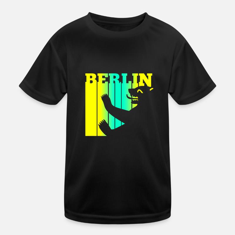 Berliner Bär Kinder Funktions-T-Shirt