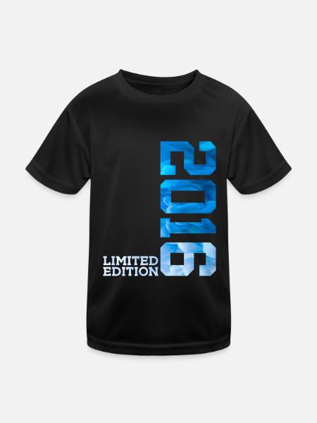 10E ÉDITION LIMITÉE DU 10E ANNIVERSAIRE 2016 - T-shirt sport Enfant - noir - Devant