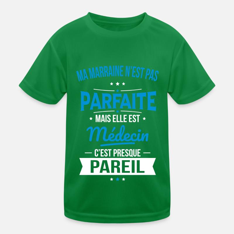 Ma marraine n'est pas parfaite - Médecin T-shirt sport Enfant