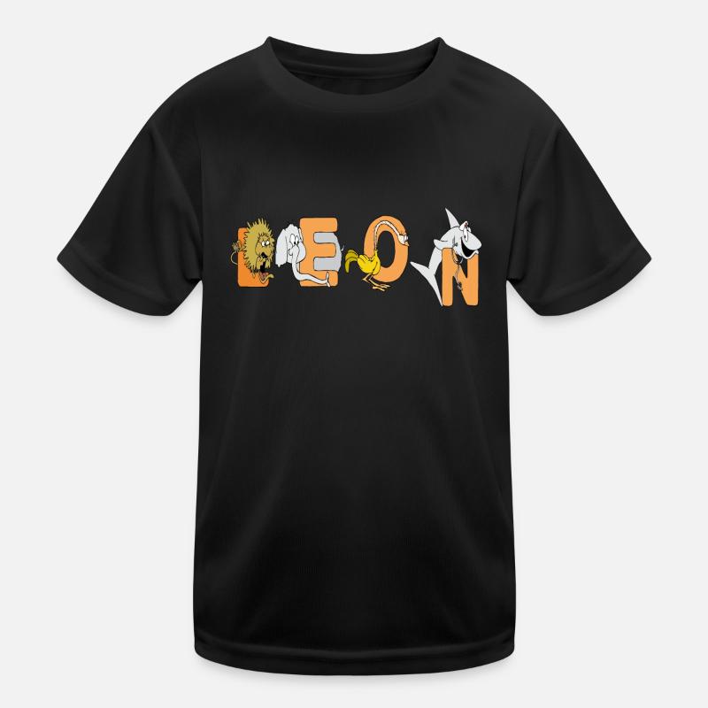 Leon Kinder Funktions-T-Shirt