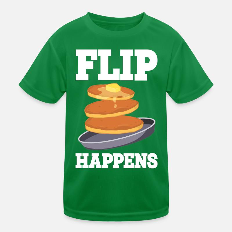 Pfannkuchen Kinder Funktions-T-Shirt