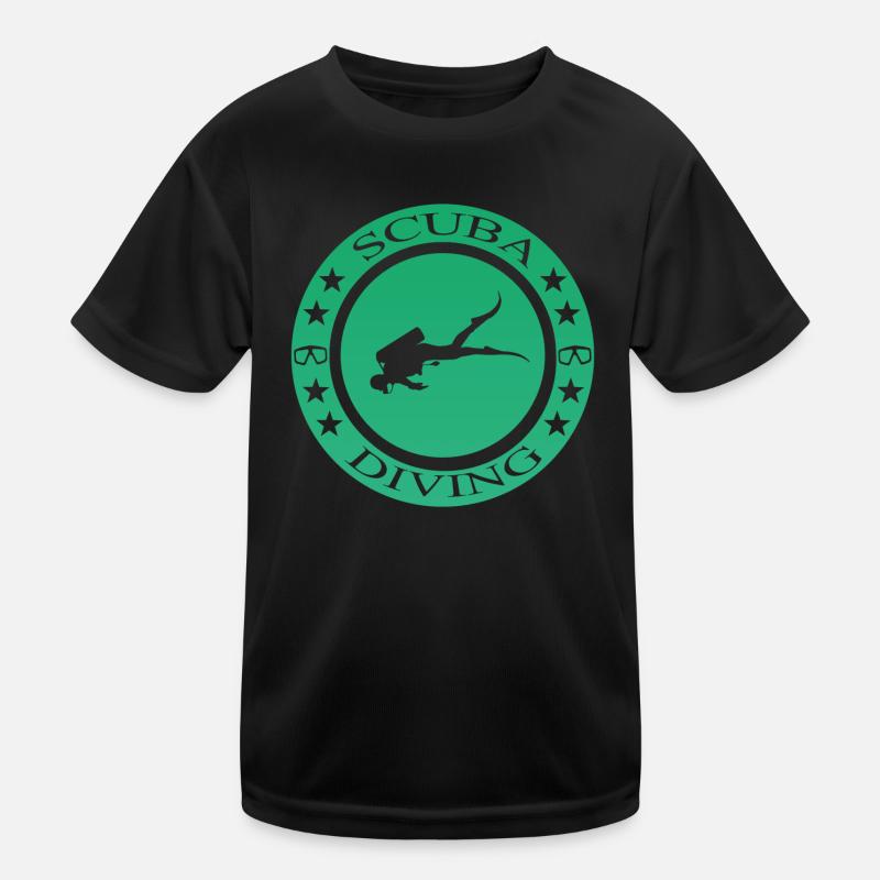 Scuba Diving tauchen Kinder Funktions-T-Shirt