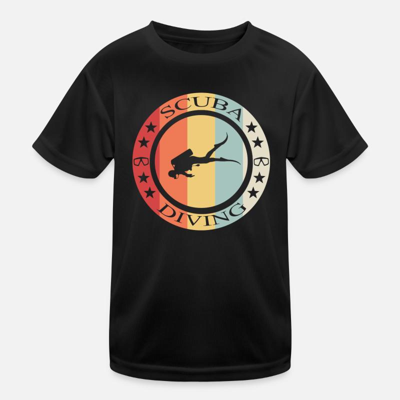Tauchen, Scuba Diving Kinder Funktions-T-Shirt