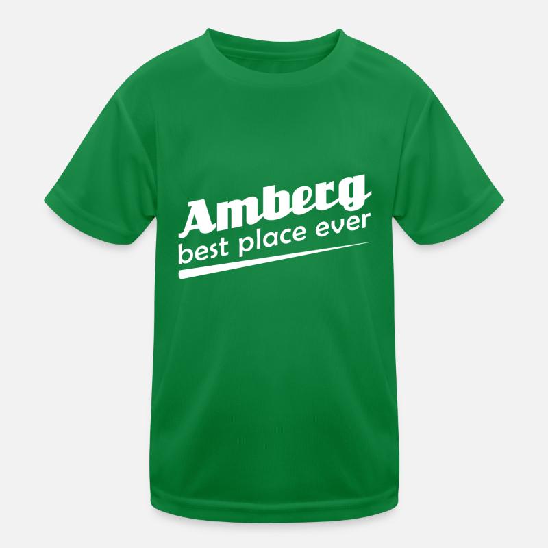Amberg - Stadt best place ever Kinder Funktions-T-Shirt