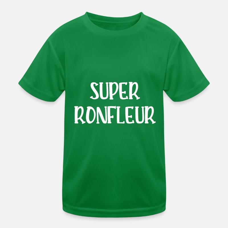 super ronfleur T-shirt sport Enfant