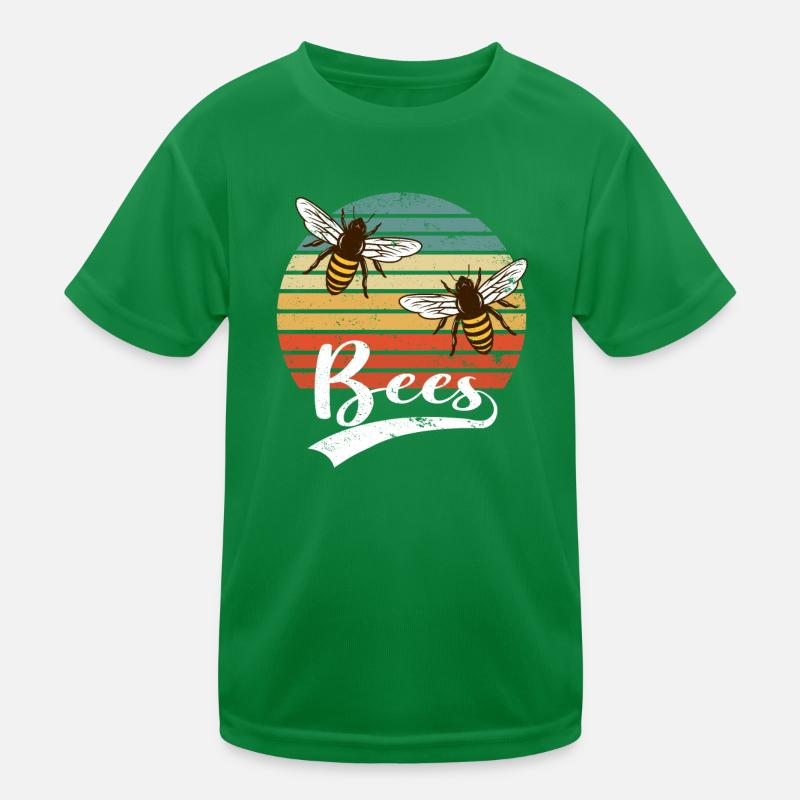 Honey Bee Bees Whisper Beekeeper Beekeeper Kids Functional T-Shirt