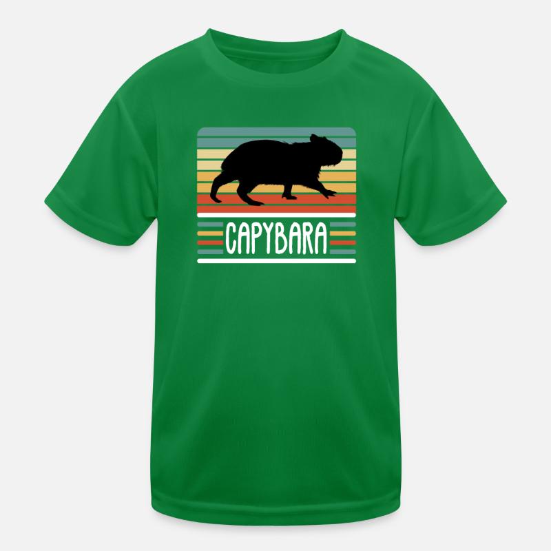Capybara Capibara Cochon d’eau Amant rongeur T-shirt sport Enfant